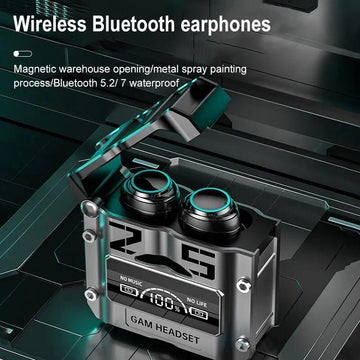 M25 Wireless Earphones Cool Mechanical Bluetooth Headset