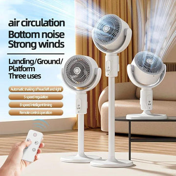 3-In-1 Portable Movable Air Circulation Fan Detachable Adjustable Small Fan 